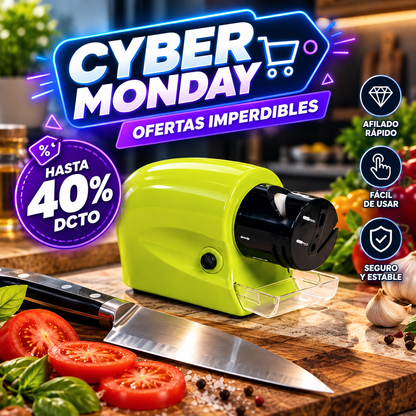Afilador Eléctrico Multiusos De Cocina