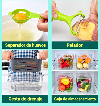 Picador De Verduras Y Frutas Multifuncuinal
