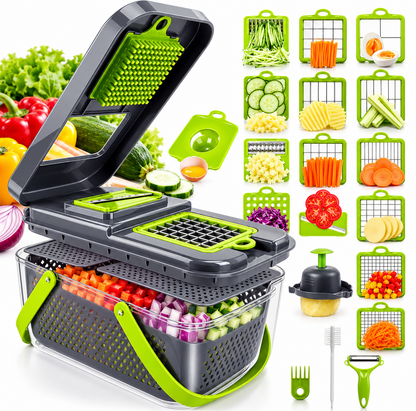 Picador De Verduras Y Frutas Multifuncuinal