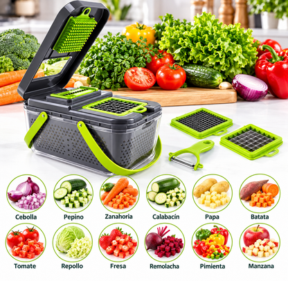 Picador De Verduras Y Frutas Multifuncuinal